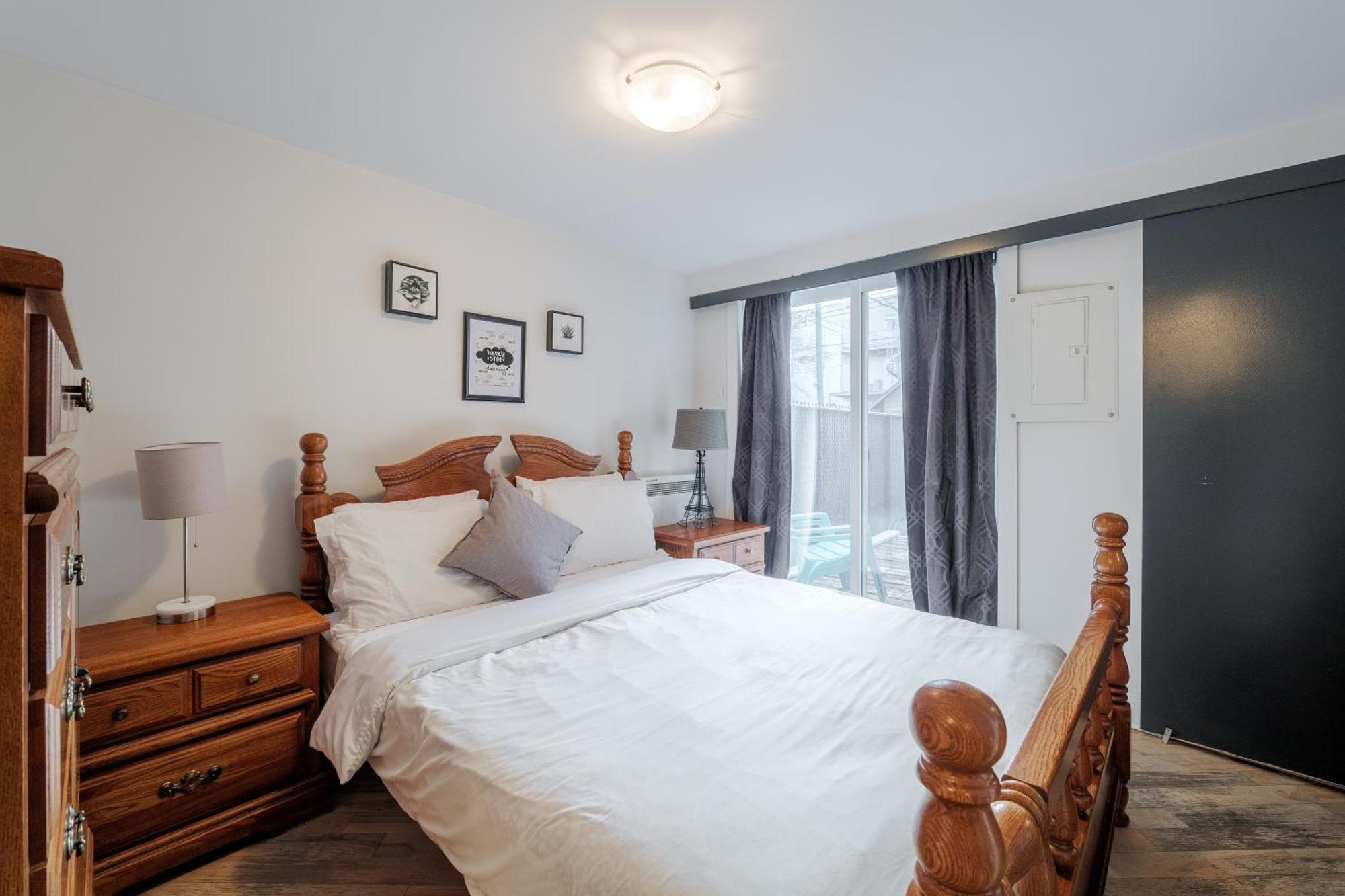 Ferienwohnung Chez Sarah: Montreal Themed Cozy Loft Exterior foto